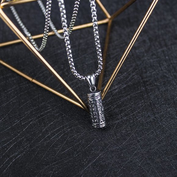 Vintage Hip hop Pendant Necklace for Men, BL55590053 - Picture 5 of 6